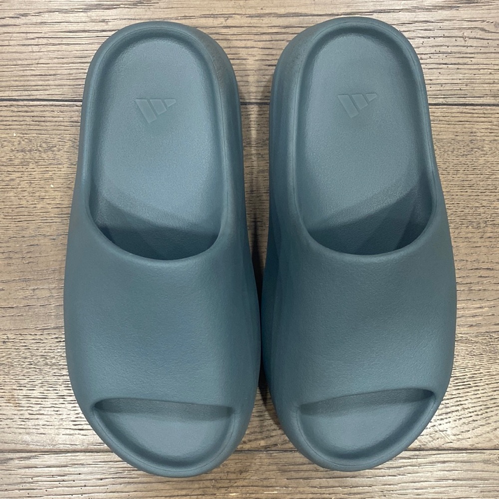 Slate Marine Yeezy slides